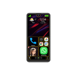 Beafon M6s 15.9 cm (6.26") Dual SIM Android 10 4G USB Type-C 3 GB 32 GB 4000 mAh Black
