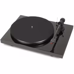 Pro-Ject Debut Carbon (DC) 2M red, Belt-drive audio turntable, Black, Metal, 33,45 RPM, 33,45 RPM, -68 dB