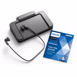 Philips SpeechExec Transcription Set, Voice recognition, 2 year(s), 100 MB, 4000 MB, Windows 10 Pro/Enterprise (64 bit)