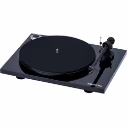 Pro-Ject Essential III Bluetooth, Belt-drive audio turntable, Semi Automatic, Black, MDF, 33,45 RPM, 5.5 g