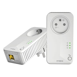 Strong POWERL600DUOFR PowerLine network adapter 600 Mbit/s Ethernet LAN White 2 pc(s)
