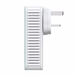 POWERLWF600DUOUK AV600 WI-FI Powerline Adapter Kit, Wi-Fi Booster/Hotspot/Extender, Plug and Play, UK Plug Version