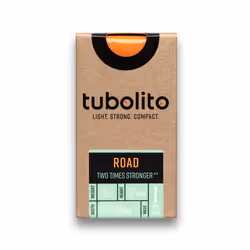 Tubolito Tubo ROAD 700C, Schrader valve, 8 cm, Orange, 38 g, Box, 1 pc(s)