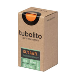 Tubolito Tubo-CX/Gravel bicycle inner tube Schrader valve 30 - 47 mm