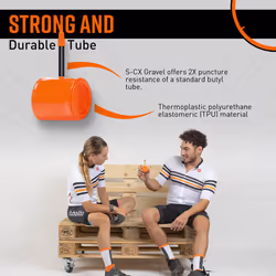 Tubolito S-Tubo CX/Gravel-All TPU Inner Tube 700C x 30-47mm  32-50mm  60mm Presta Valve | Lightest Bike Tubes Worldwide | Specifically Designed 700c x
