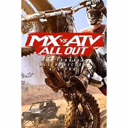 THQ MX vs. ATV : All Out, PlayStation 4, Multiplayer mode, E (Everyone)