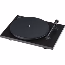 Pro-Ject Primary E Phono, Belt-drive audio turntable, Manual, Black, Silicon, MDF, 33,45 RPM