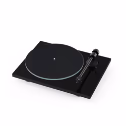 Pro-Ject T1, Belt-drive audio turntable, Black, 33,45 RPM, 65 dB, 21.9 cm, 2.2 cm
