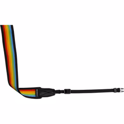 Polaroid Camera Strap Flat Rainbow Black