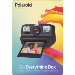 Polaroid Go E-box Black, Black, 53.9 x 66.6 mm, Auto, 1/125 s, 1 s, 750 mAh
