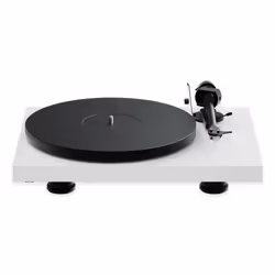 Pro-Ject Debut EVO 2, Belt-drive audio turntable, White, MDF, Aluminium, 33,45 RPM, -68 dB
