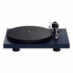 Pro-Ject Debut EVO 2, Belt-drive audio turntable, Blue, MDF, Aluminium, 45,33 RPM, -68 dB