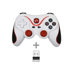 Terios T3 Support Bluetooth Gamepad For Android Phone PC Joystick Controle - T3White with adapter