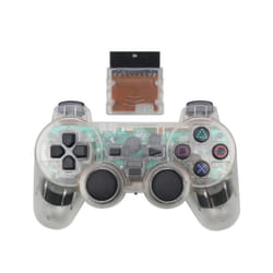 Wireless Vibrating Gamepad for Sony ps2 Gaming Controller for Playstation - White