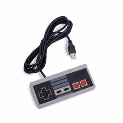 For NES Wired USB Controller Gamepad PC/USB/NES Computer Video Games Handle - USB
