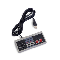 For NES Wired USB Controller Gamepad PC/USB/NES Computer Video Games Handle - USB