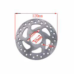 Gas Electric Scooter Brake Disc 120mm 140mm For 47cc 49cc 2 Stroke Pocket - A