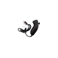 OSTENT Motion Based Wired Nunchuck Controller for Nintendo Wii Console - Black