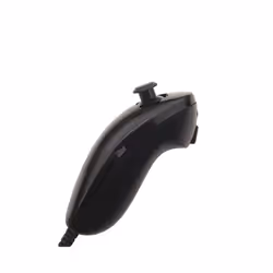 OSTENT Motion Based Wired Nunchuck Controller for Nintendo Wii Console - Blue