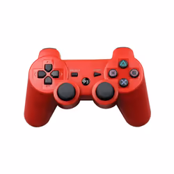Gamepad For P3 Wireless Bluetooth Controller For P3 Dual shock game Joystick - Red