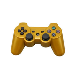 Gamepad For P3 Wireless Bluetooth Controller For P3 Dual shock game Joystick - Gold