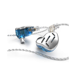 KZ ZAX 7BA+1DD 16 Unit Hybrid Headset HIFI Metal Monitor In-ear Earphones - silver no mic