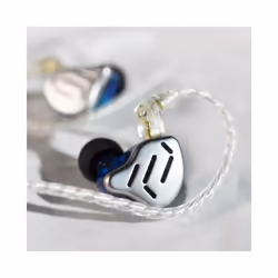 ) KZ ZAX 1DD 7BA Hybrid In Ear Earphones 16 Driver Unit Headset HIFI DJ - black no mic(GS