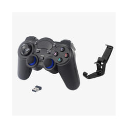 2.4G Wireless Gamepad Controller TV Joystick with USB Game Pad Receiver - 1pcs kit