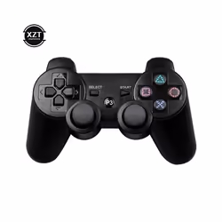 Gamepad Wireless Bluetooth-compatib Joystick Console for Sony PS3 Controller - black