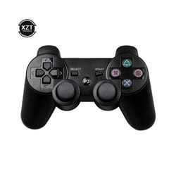 Gamepad Wireless Bluetooth-compatib Joystick Console for Sony PS3 Controller - black