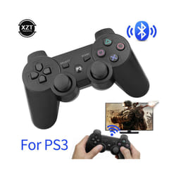 Gamepad Wireless Bluetooth-compatib Joystick Console for Sony PS3 Controller - green