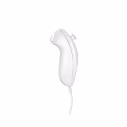 2PCS Remote Controller with Nunchuck Controller for Wii Console Wireless - white 1