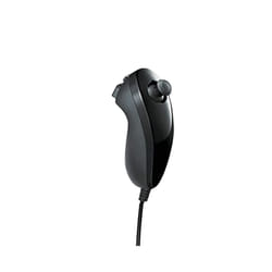 2PCS Remote Controller with Nunchuck Controller for Wii Console Wireless - black 1