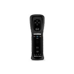 2PCS Remote Controller with Nunchuck Controller for Wii Console Wireless - Black-1 controller