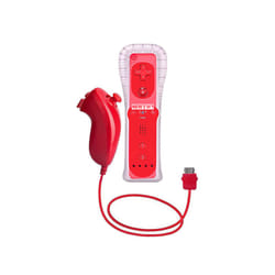 1pcs/2pcs Controller for Wii Remote Controller Gamepad Built-in Motion - Red- 1 Set