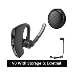V8S/V9S Earphone Bluetooth 5.0 Business Handsfree Wireless Headphone - V8 Deluxe Edition