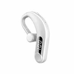 V8S/V9S Earphone Bluetooth 5.0 Business Handsfree Wireless Headphone - M22-White