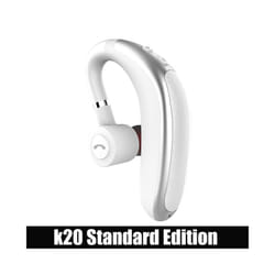 V8S/V9S Earphone Bluetooth 5.0 Business Handsfree Wireless Headphone - K20-White