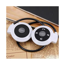 Women Men Sport Wireless Bluetooth Headphones Stereo Earphones Mp3 Music - White