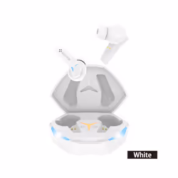 RUSAM GA33 Gamer Headset Low Latency Bluetooth Headphones TWS Wireless - 1 white