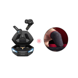 RUSAM GA33 Gamer Headset Low Latency Bluetooth Headphones TWS Wireless - 1black 1fingertips