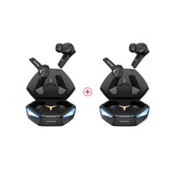 RUSAM GA33 Gamer Headset Low Latency Bluetooth Headphones TWS Wireless - 2 black