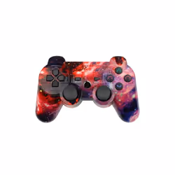 For Sony PS3 Wireless Bluetooth-compatible Game Controller With LED Indicator - Skull King
