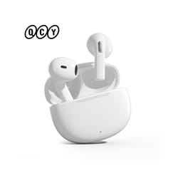 QCY T20 TWS Wireless Earphones Bluetooth 5.3 Earbuds 68ms Low Latency - T20 White