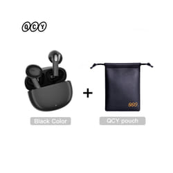 QCY T20 TWS Wireless Earphones Bluetooth 5.3 Earbuds 68ms Low Latency - T20 Black Type 2