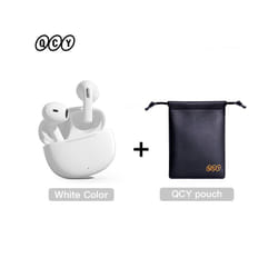 QCY T20 TWS Wireless Earphones Bluetooth 5.3 Earbuds 68ms Low Latency - T20 White Type 2