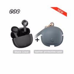 QCY T20 TWS Wireless Earphones Bluetooth 5.3 Earbuds 68ms Low Latency - T20 Black Type 3