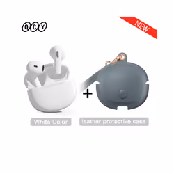 QCY T20 TWS Wireless Earphones Bluetooth 5.3 Earbuds 68ms Low Latency - T20 White Type 3