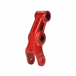 Rear Progressive Triangle Suspension Linkage Link Adjustable Lowering - red Linkage