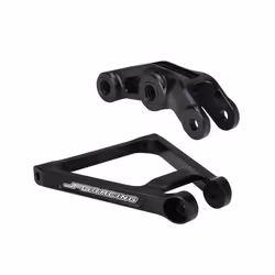 Rear Progressive Triangle Suspension Linkage Link Adjustable Lowering - black Set